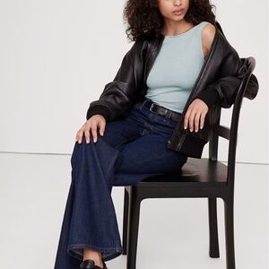 Banana Republic Lightweight Merino Boat-Neck Tank